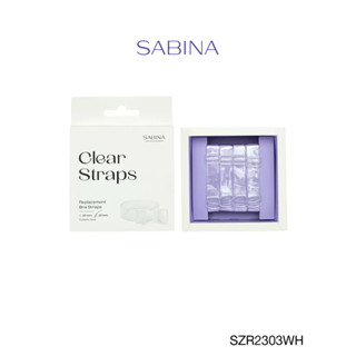 Sabina สายแขนใส เสื้อชั้นใน ขนาด 12 MM รุ่น Other รหัส SZR2303WH สีขาว