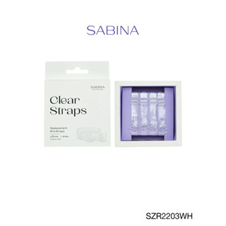 Sabina สายแขนใส เสื้อชั้นใน ขนาด 10 MM รุ่น Other รหัส SZR2203WH สีขาว