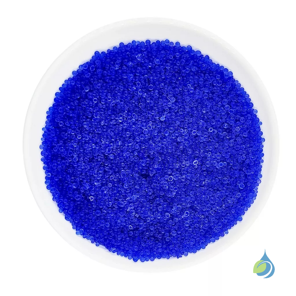 ซิลิก้าเจลสีน้ำเงิน (ขนาด 2-4 มิลลิเมตร) 1000 กรัม - 1kg แถมถุงผ้าฟรี สำหรับใส่บรรจุ ซิลิก้าเจล