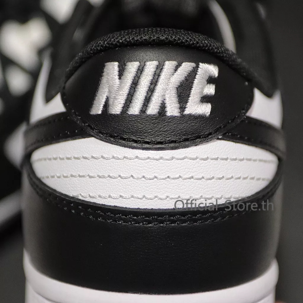 พร้อมจัดส่ง 🐼รองเท้าผู้ชาย Dunk Low Panda รองเท้าผู้หญิง [นำเข้า] ของแท้100%