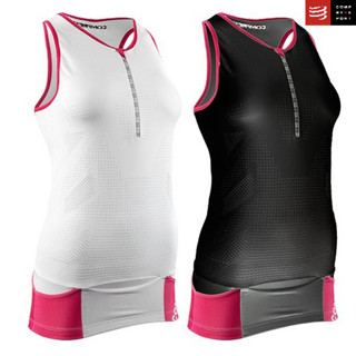 ลดพิเศษ  เสื้อไตรกีฬา  Compressport แขนกุด ผู้หญิง / TR3 Ultra Tank Top W