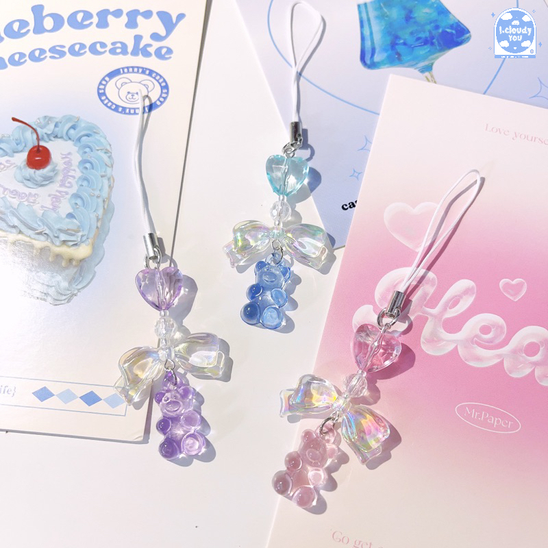 ꒰ Baby ꒱ - Phone Charm ♡ ที่ห้อยโทรศัพท์ พวงกุญแจลูกปัด แฮนด์เมด ที่ห้อยแฟ้มเก็บการ์ด