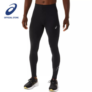 ASICS :  ICON TIGHT MEN RUNNING ผู้ชาย เลกกิ้ง ของแท้  PERFORMANCE BLACK/CARRIER GREY