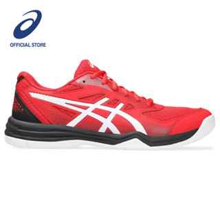 ASICS :  UPCOURT 5 MEN CPS รองเท้า ผู้ชาย รองเท้าผ้าใบ รองเท้าสำหรับกีฬาในร่ม ของแท้  CLASSIC RED/BEET JUICE