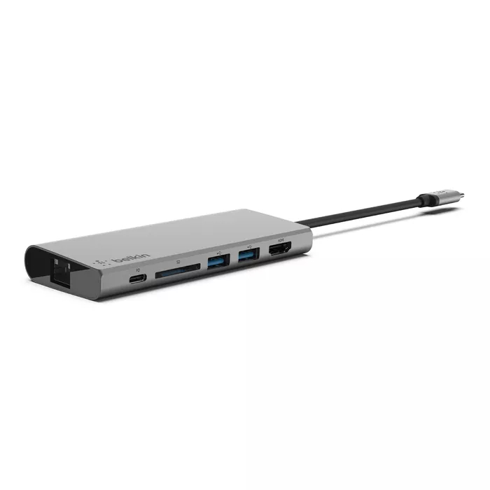 BELKIN USB-C 8 IN 1 MULTIMEDIA HUB WITH POWER PASS THRU รูปที่ 5