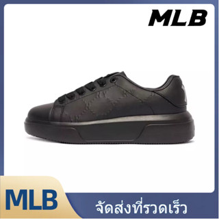 MLB รองเท้าผ้าใบ UNISEX 3ASHCS12N-43RDS - สีขาวงาช้าง【ของแท้100%】