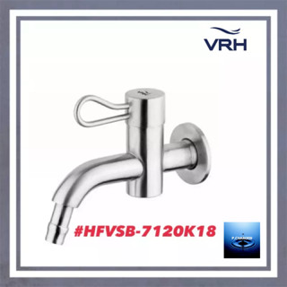 #VRH#ก๊อกเดี่ยวติดผนัง แบบมีหางปลา รุ่นBONNY NEW#HFVSB-7120K18