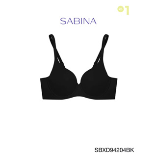 Sabina เสื้อชั้นใน มีโครง รุ่น Perfect Bra รหัส SBXD94204BK สีดำ