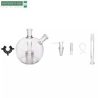 Clear Bubbler Bong 13 mm. บ้องแก้ว บ้องลูกโลกใส ขนาด 13 มม. (KK147)