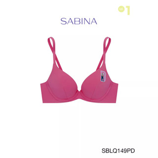 SABINA  Barbie เสื้อชั้นในมีโครง รหัส SBLQ149PD  สีชมพูเข้ม