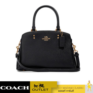 ของแท้ 💯% กระเป๋าสะพาย COACH 91146 MINI LILLIE CARRYALL (IMBLK) [91146IMBLK]