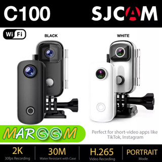 กล้องแอคชั่นขนาดเล็ก SJCAM C100 1080P 30fps 30M Waterproof กันน้ำได้ กล้องเพื่อการกีฬา กล้องแอคชั่น มีของพร้อมส่ง