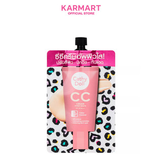 Cathy Doll ซีซีครีม เอสพีเอฟ50 พีเอ+++ 7ml CC Cream SPF50 PA+++ 7ml (เครื่องสำอาง,รองพื้น,ครีมรองพื้น)