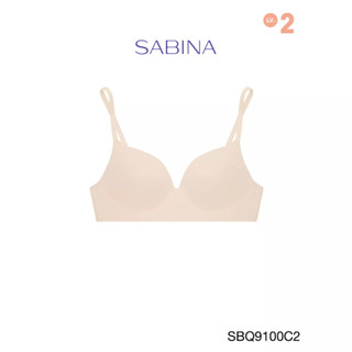 SABINA BRALESS เสื้อชั้นใน Invisible Wire (ไม่มีโครง) รุ่น TWENTY FIVE รหัส SBQ9100C2 สีเนื้ออ่อน