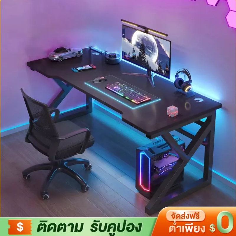 YYMโต๊ะเล่นเกมส์ gamingTable140cm โต๊ะคอมพิวเตอร์เกมมิ่ง ะคอมพิวเตอร์ ต๊ะเล่นเกมโต๊ะเกมส์