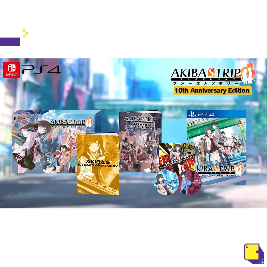 [+..••] PS4 AKIBA’S TRIP: HELLBOUND &amp; DEBRIEFED [10TH ANNIVERSARY LIMITED EDITION]  (เกมส์ PlayStation 4™🎮)