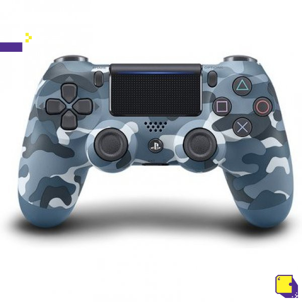 [+..••] PS4 DUALSHOCK 4 WIRELESS CONTROLLER (BLUE CAMOUFLAGE) [LIMITED EDITION] (เกม PlayStation 4™🎮)