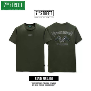 7th Street (ของแท้) เสื้อยืด มี 2XL,3XL รุ่น RFA007