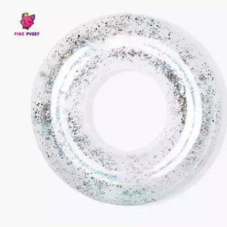 PINK PVSSY ห่วงยาง แฟนซี Sequin Swimming Ring