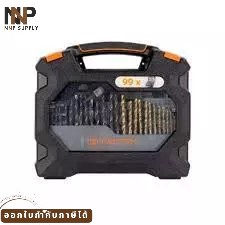 NNP-006-ชุดดอกสว่าน418740+กระเป๋า99ชิ้นTACTIX พร้อมส่ง