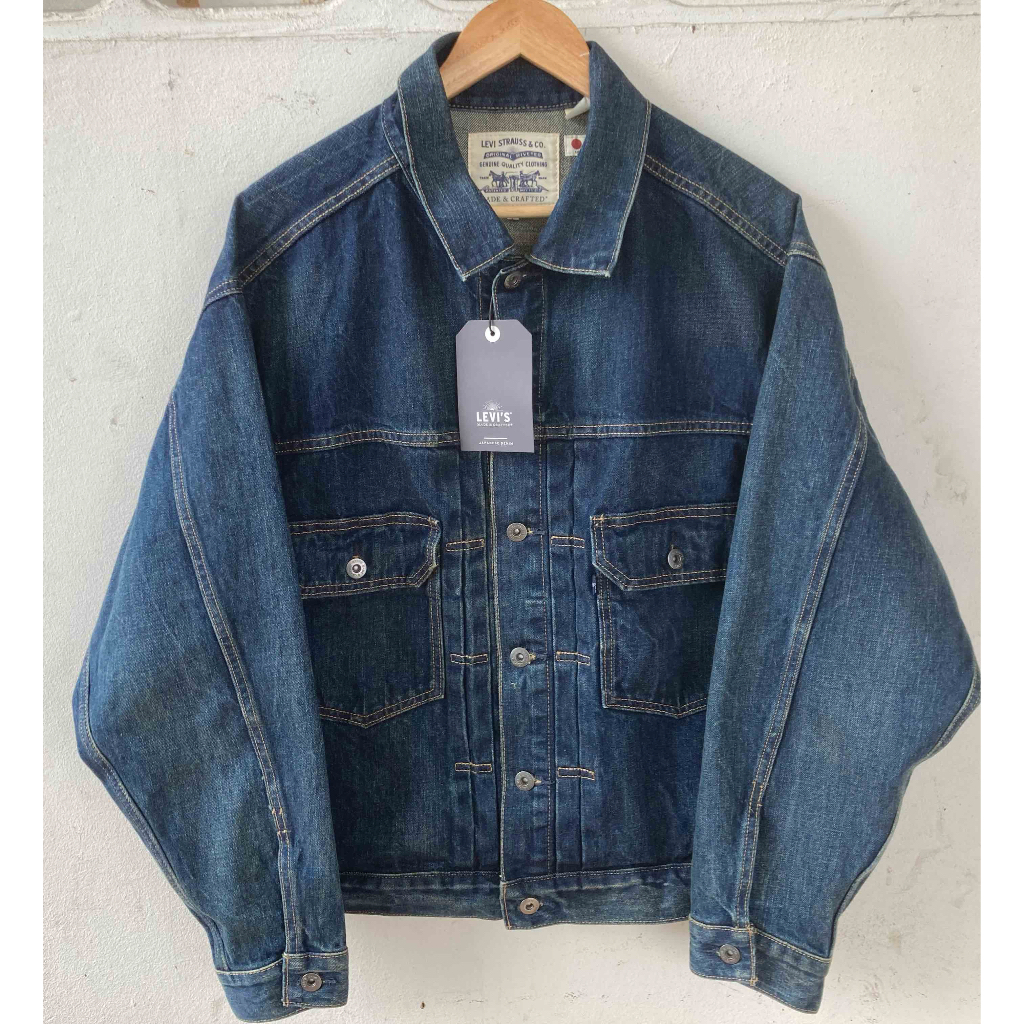 LEVI'S® MADE &amp; CRAFTED® MEN'S OVERSIZED TYPE II TRUCKER JACKET