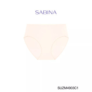 Sabina กางเกงชั้นใน Jumbo เบสิค ทรงครึ่งตัว รหัส SUZM4903C1 สีเนื้ออมชมพู