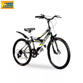 จักรยานเสือภูเขา MTB TURBO BICYCLE รุ่น 24" COBRA SHIMANO 6 SPEED (จัดส่งเป็นกล่อง ประกอบแล้ว 85%)