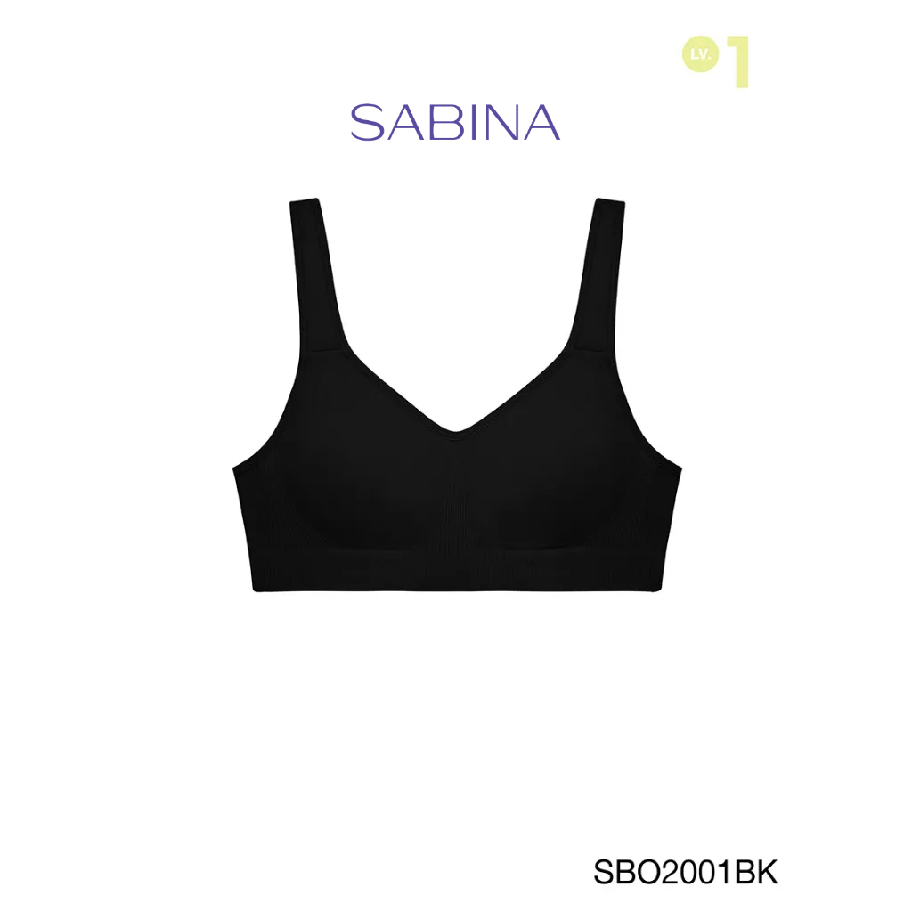 SABINA BRALESS เสื้อชั้นใน รุ่น Function Bra รหัส SBO2001BK สีดำ