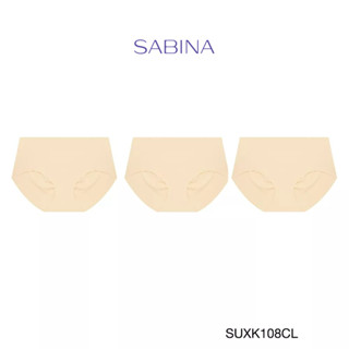 Sabina กางเกงชั้นใน (Set 3 ชิ้น) รุ่น Panty Seamless รุ่น Soft Collection รหัส SUXK108CLสีเนื้ออ่อน