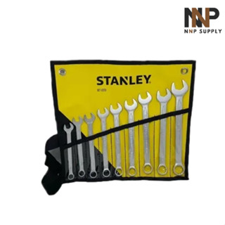 NNP-STANLEY NNP-87-033 ชุดประแจเเหวนข้างฯ 9ชิ้น 10-19มม. ออกใบกำกับภาษีได้