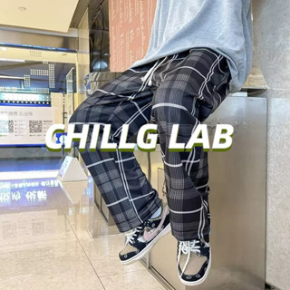 CHILLG LAB เทรนด์วรรณกรรมและศิลปะ, กางเกงลําลองญี่ปุ่น, กางเกงขายาว, กางเกงคาร์โก้ผู้ชายหลวม, เทรนด์แฟชั่นฤดูร้อน, เทรนด์แบรนด์, ความนิยมของเยาวชน