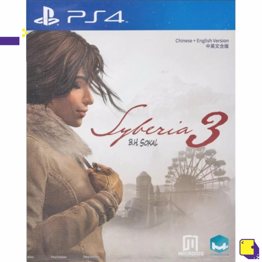 [+..••] พร้อมส่ง | PS4 SYBERIA 3 (ENGLISH & CHINESE SUBS) (ASIA) (เกม PlayStation™ 🎮)