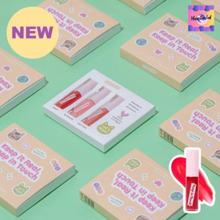 [พร้อมส่ง/ของแท้] keep in touch jelly lip plumper tint mini 3 items set | mnixstore