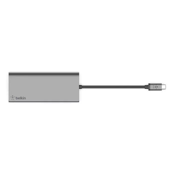 BELKIN USB-C 8 IN 1 MULTIMEDIA HUB WITH POWER PASS THRU รูปที่ 2