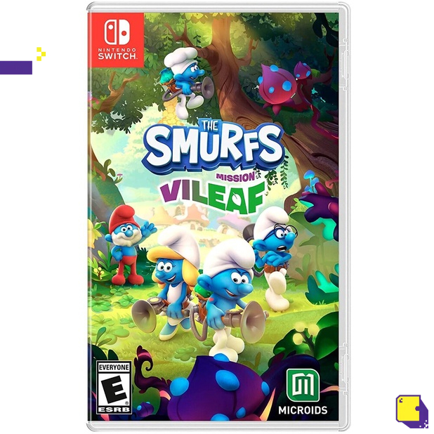 [+..••] พร้อมส่ง ผ่อน 0% | NSW THE SMURFS: MISSION VILEAF (ENGLISH) (เกม Nintendo Switch™ )