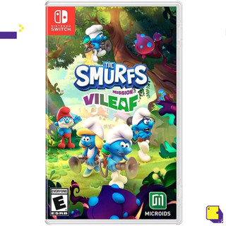 [+..••] พร้อมส่ง ผ่อน 0% | NSW THE SMURFS: MISSION VILEAF (ENGLISH) (เกม Nintendo Switch™ 🎮)