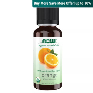 Now Foods Organic Orange Essential Oil 30ml