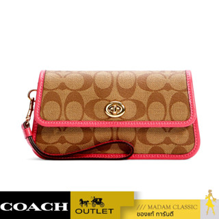 COACH C2299 ORIGINALS WRISTLET IN SIGNATURE CANVAS (IMD9S) [C2299IMD9S]