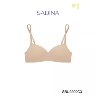 Sabina เสื้อชั้นใน Wireless (ไม่มีโครง) รุ่น Pretty Perfect รหัส SBU9200C3 สีเนื้อเข้ม