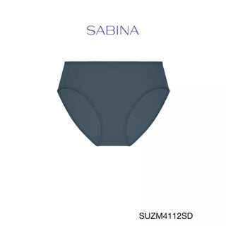 Sabina กางเกงชั้นใน เบสิค ทรงครึ่งตัว รหัส SUZM4112SD สีเทาเข้ม