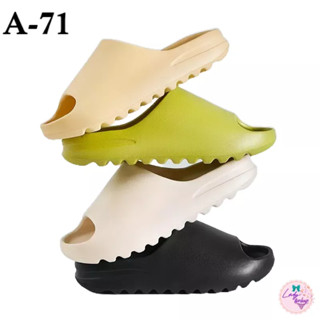 A-71 รองเท้าแตะสวมใส่ในบ้าน รองเท้าแตะพื้นกันลื่น ใส่สบาย  สินค้าพร้อมส่งจากไทย