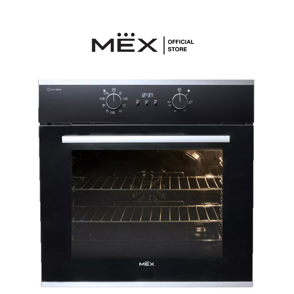 MEX เตาอบไฟฟ้ามัลติฟังก์ชั่น รุ่น VRM9652B (ความจุ 65 ลิตร) ชนิดติดตั้งในเฟอร์นิเจอร์ เทคโนโลยี Steam Base