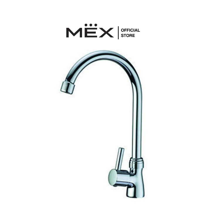 MEX ก๊อกน้ำเย็น รุ่น 120B-F25 ทรงโค้งสูง