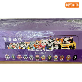 Racing Time Seven Cat BY LAMTOYS โมเดลสัตว์ขับรถ ฟิกเกอร์ ของเล่น ของสะสม แท้💯% [สินค้าพร้อมส่ง]