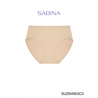 Sabina กางเกงชั้นใน Jumbo เบสิค ทรงครึ่งตัว รหัส SUZM4903C3 สีเนื้อเข้ม