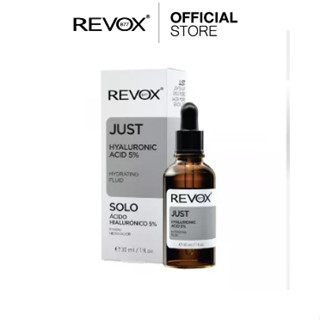 [SET เพิ่มความชุ่มชื้น ปรับผิวให้กระจ่างใส] Revox B77 JUST HYALURONIC ACID + JUST NIACINAMIDE + JUST VITAMIN C 30ml