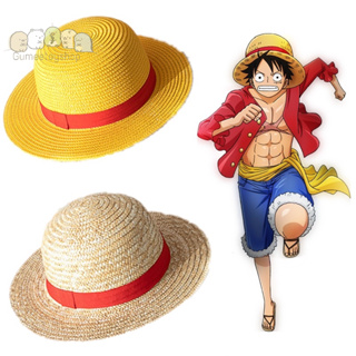 หมวกฟางลูฟี่วันพีช ONE PIECE สินค้าคุณภาพดี มีให้เลือก 2 สี ❤️ GT6605301