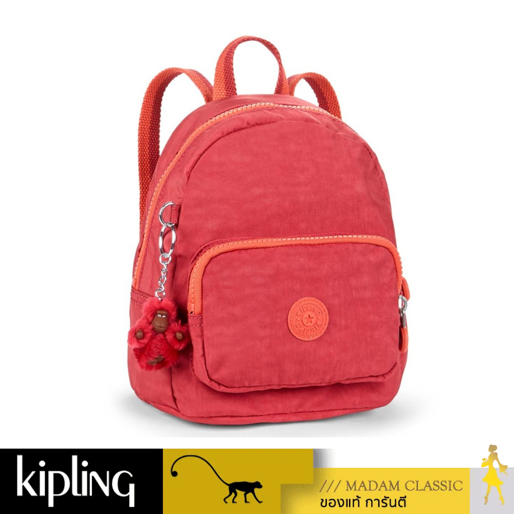 ของแท้100% Kipling กระเป๋าเป้  Kiping Munchin Mini Backpack - Punch Pink C [MCK23400T13]