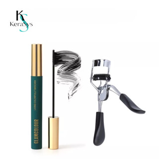 KeraSys มาสคาร่าสีพร้อมที่ดัดขนตา Waterproof Natural Curl
