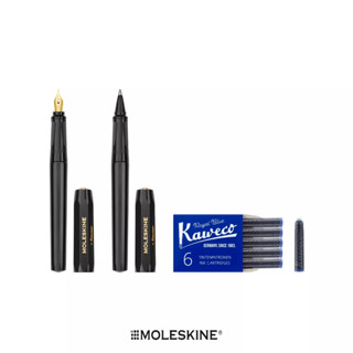 Moleskine x Kaweco ชุดปากกาหมึกซึม F nib และปากกาลูกลื่นบอล 1.0 มม.  FOUNTAIN PEN AND BALLPEN SET